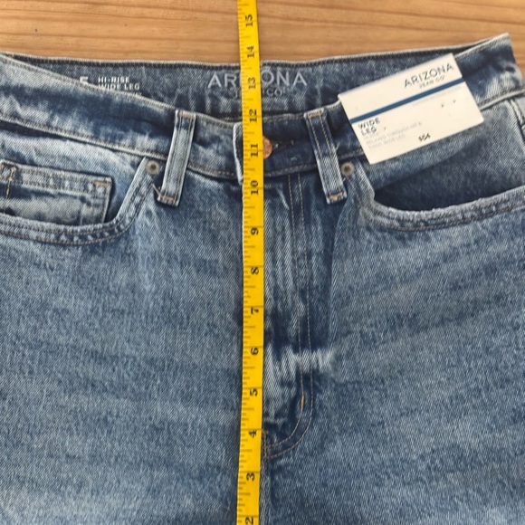 Arizona Jean Company Women's Denim Wide-Leg Jeans - Picture 8 of 13